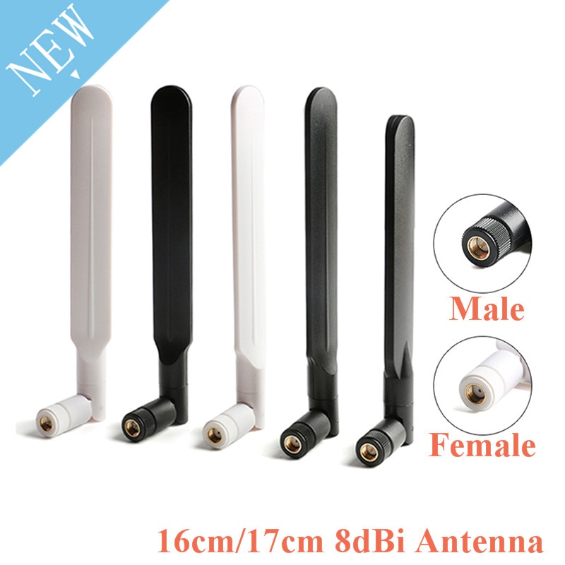 8dBi Antenne Sma Man Vrouw Connector Wifi Draadloze Router Voor 4G/3G/Gsm/Gprs/2G Lte 900Mhz Rp Sma Antenne