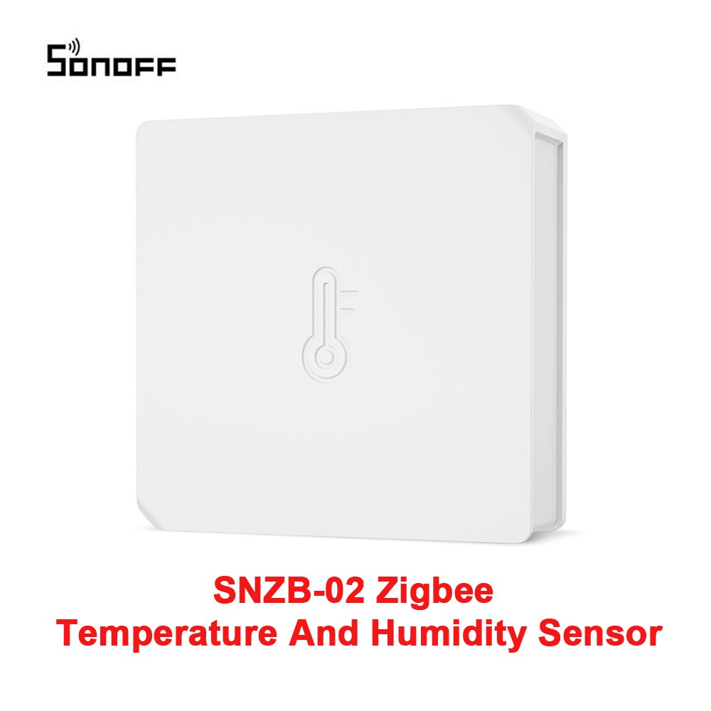 SONOFF Zigbee Bridge SNZB-01/02/03 Wireless Smart Switch Temperature Humidity Sensor Motion Sensor Wireless Door Window Sensor: SNZB-02