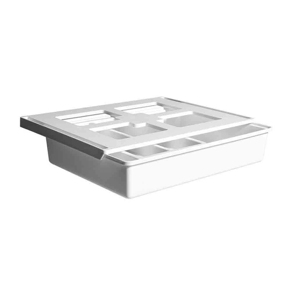 Portable Desk Organizer ABS Hidden Drawer Suitable For Desks Kitchen Cabinets Can Store Groceries Such As Tableware Keychain Etc: L