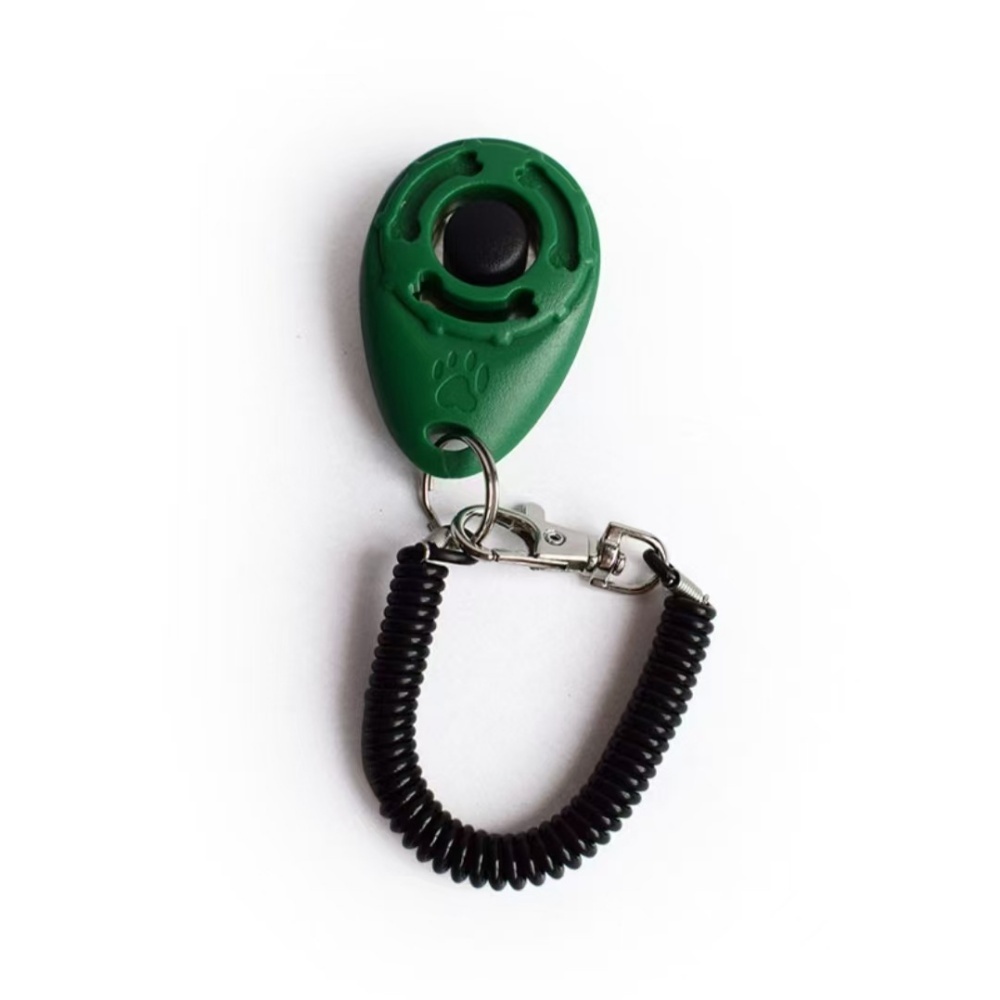 OUWO Clicker Gwizdek Treningowy dla Psa i Kota, Trener Dźwiękowy dla Psa, Pomoc Treningowa dla Zwierząt, Artykuły dla Zwierząt: SZARY