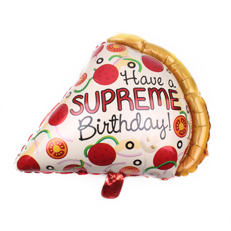 Cartoon Pizza Food Party Wegwerpservies Sets Verjaardag Barbecue Camping Borden Kopjes Servetten Baby Shower Party Picknick Decor: Dark Gray
