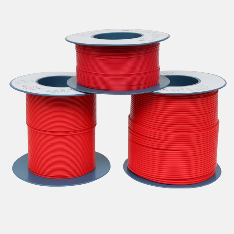 9l 3mm x 3.4mm ptfe-rør t eflon isolert stiv kapillær  f4- rørs høytemperaturbestandig sendeslange 150v fargerik