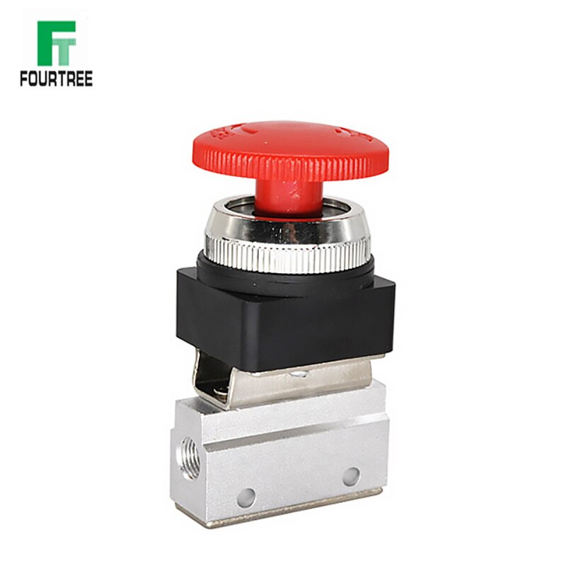 Pneumatische Mechanische Klep MOV-01 MOV-02 MOV-03 MOV-03A Handleiding Valve Air Schakelaar Regelklep Drukknop Momentary