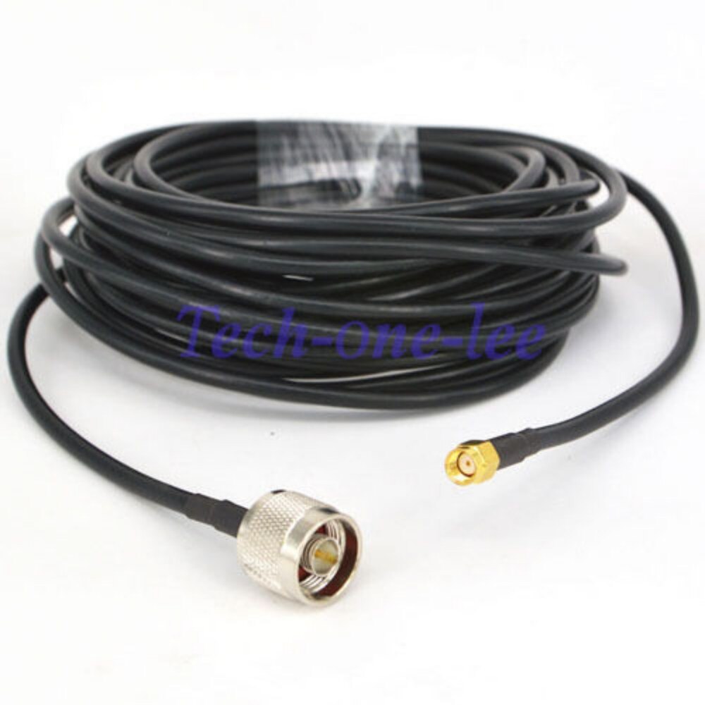 HangTon Antennenkabel - N Auf RP-SMA Adapter 45cm RG316