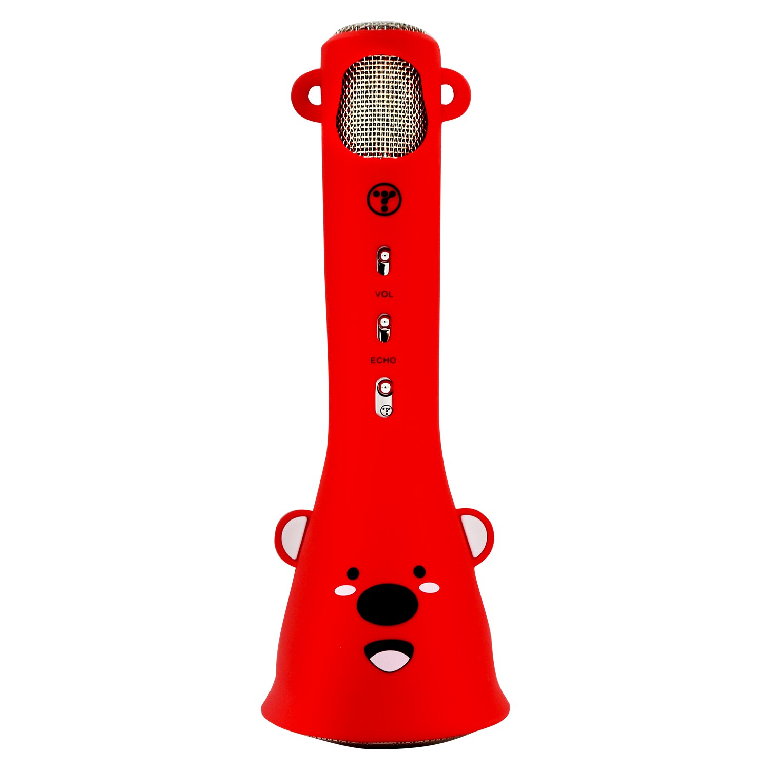 TOSING X3 sans fil BT karaoké Microphone pour enfants d'anniversaire haut-parleur lecteur de poche chantant filles et garçons: Rouge
