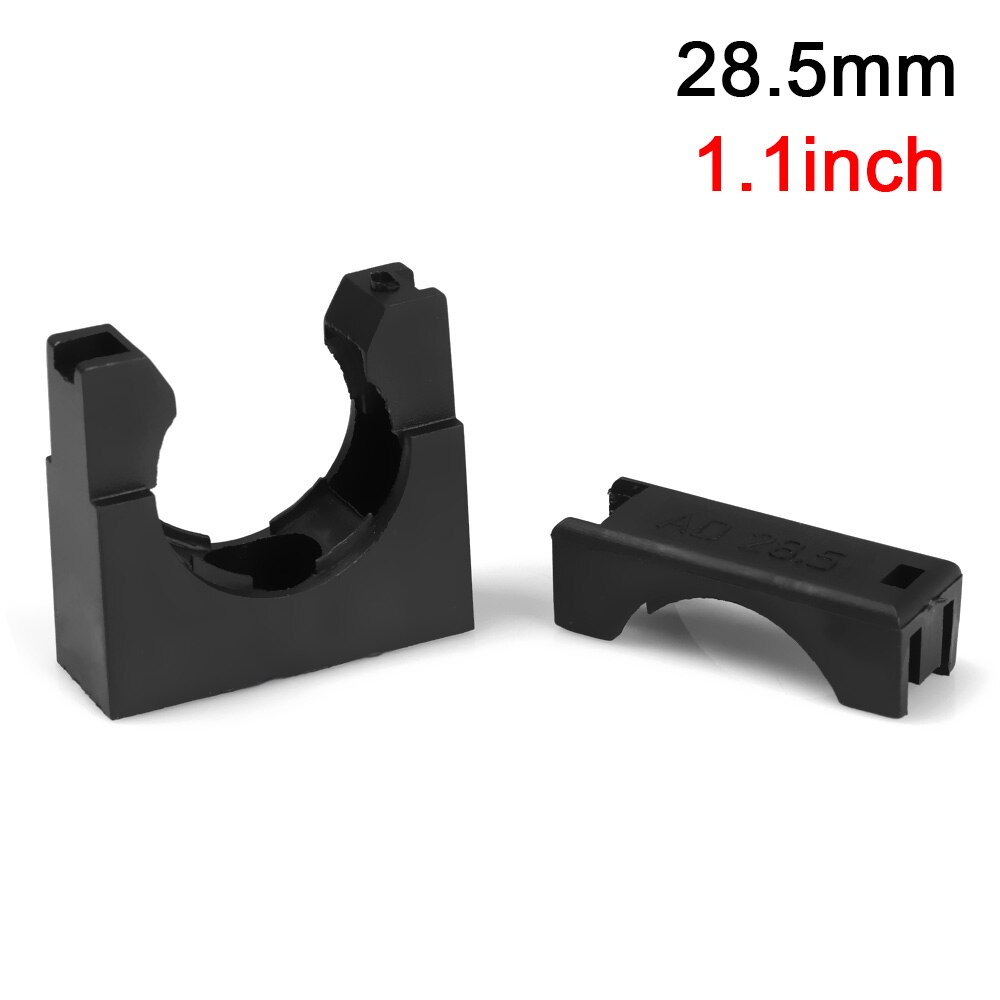 5Pcs PVC Pipe Clamps Water Pipe Support Bellows Hose Hoop Buckle Wire Cable Fixing Holder Organizer 10-28mm Electrical Fittings: 28.5mm