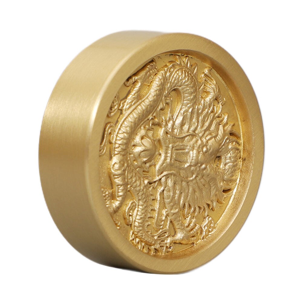 Round Paperweight Calligraphy Painting Paper Weight Portable Paperweight