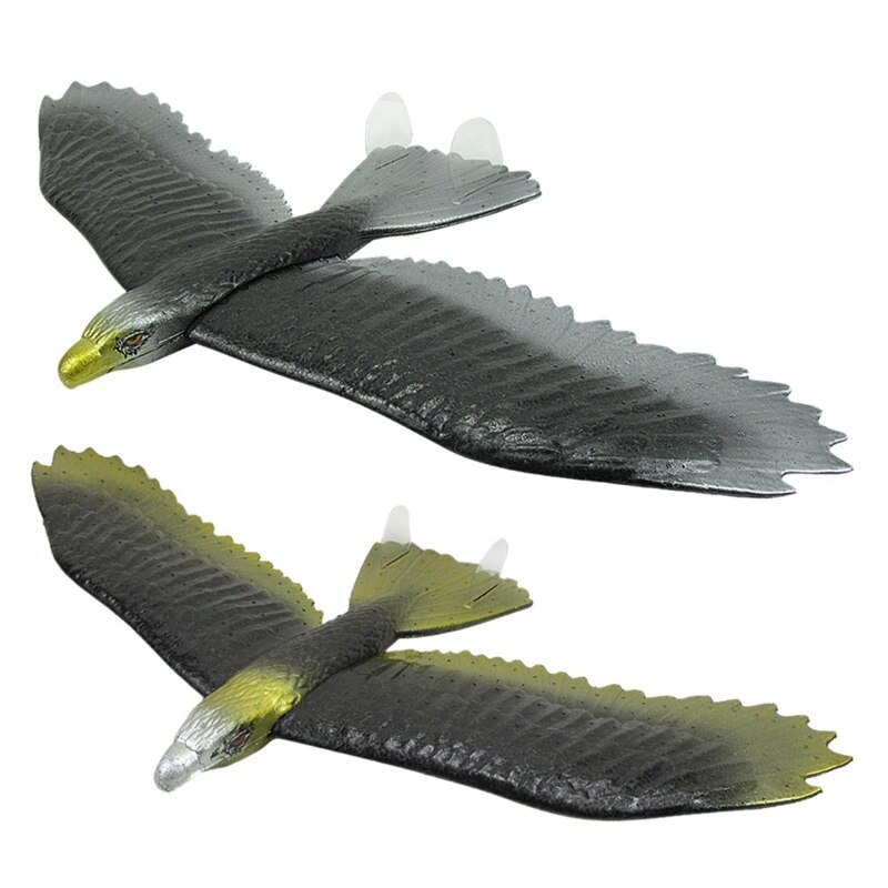 2 stuks schuim handwerpers, werpers, adelaar, zweefvliegtuig en 2 stuks handlanceerders, vliegtuig speelgoed