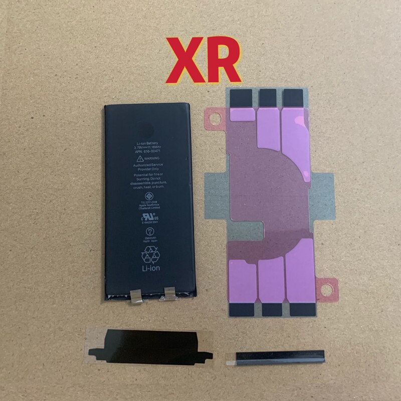 Rechargeable Battery Cell No Flex For iPhone XR XS 11 Pro 12 13 Max Mini Phone Repair Tools Corby Bolts Kit Sets: XR