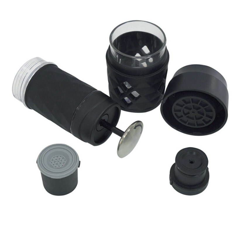 Hand-Pressed Portable Coffee Machine Espresso Machine Outdoor Portable Coffee Cup Mini Coffee Pot