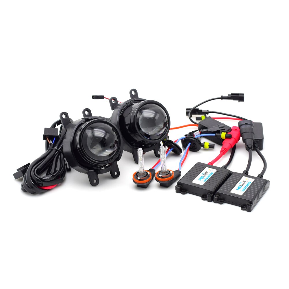 2.5 Bi-Xenon Fog Light Projector Lens 35W Xenon Kit Voor H11 Auto Stylig Voor Ford Nissan Honda dacia Mistlicht Diy