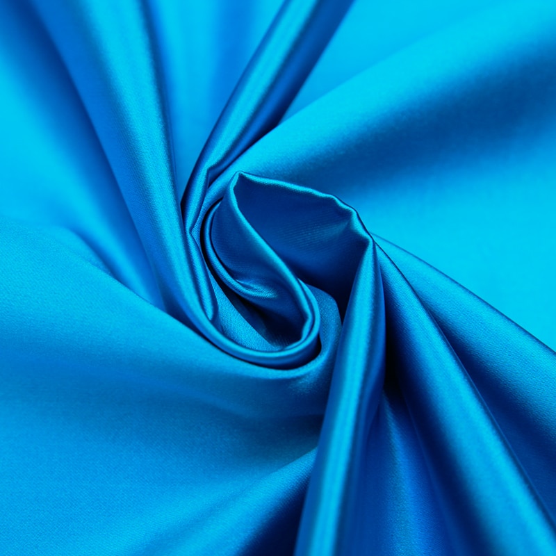 Satin imiteret silkestof brokadestof massivt almindeligt stof til syning af rayonmaterialestoffer