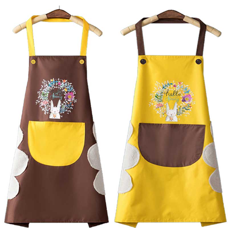 Delantales de Cocina para Hombre y Mujer, Mandil Impermeable a Prueba de Aceite y Agua, Accesorios Domésticos para Hornear