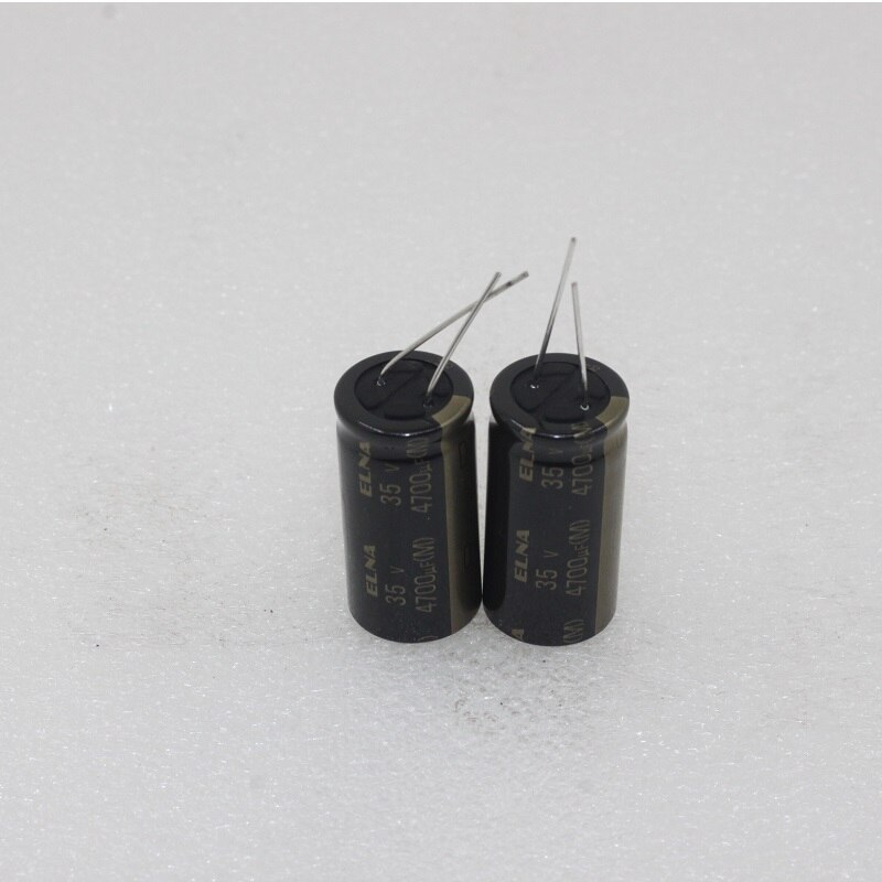 In-line Capacitor ELNA RA3 Audio Electrolysis 4700UF 35V Direct Plug Electrolytic Capacitor: Default Title