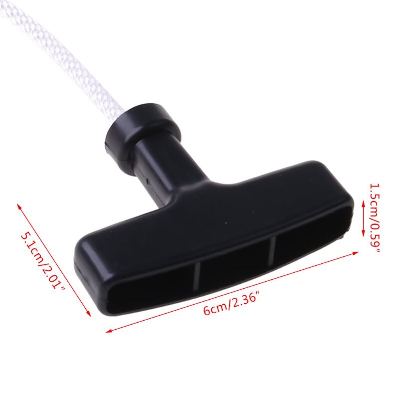 Universal Lawnmowers Pull Handle 1.1M 5MM Starter Start Rope Cord Engine Petrol E7CA