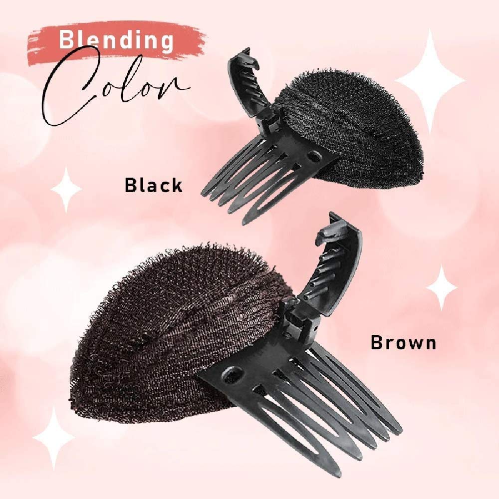 1pc nylon volumen hår base pust hår hoved pude fluffy prinsesse styling tilbehør bump it up dame pige hår skønhed værktøj