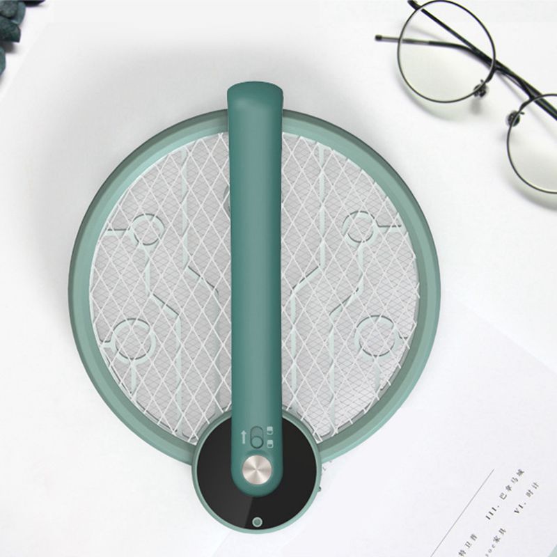 Mosquito Lamp Mosquito Fly Swatter USB Charging Safety Mesh Anti Mosquito Bug Handheld Foldable Bug Zappers