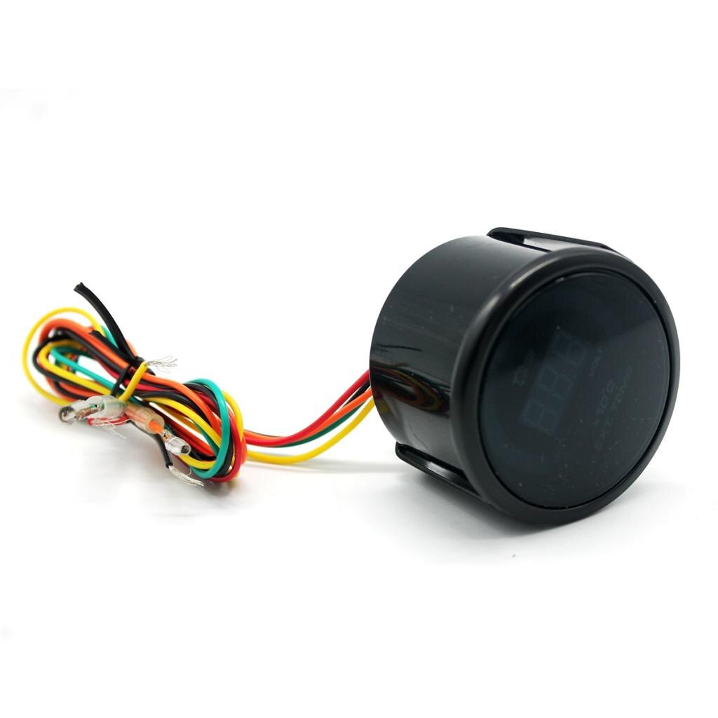 Auto Car 12V Exhaust Gas Temperature TEMP Gauge LED Digital - 52mm