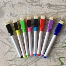 8 kleur/set Whiteboard Marker Pen Set met Magnetische Cap, te verwijderen