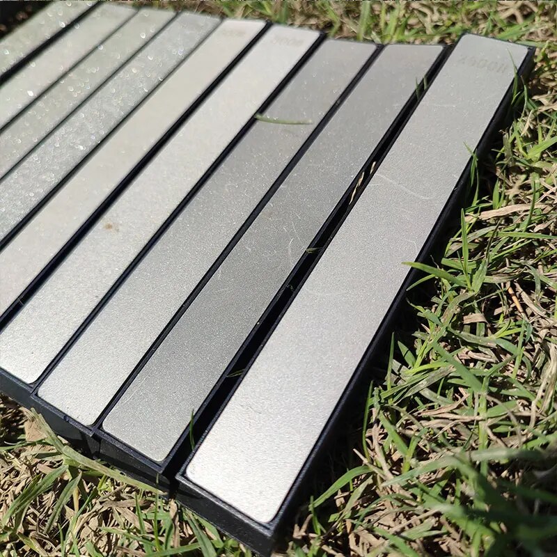[3PCs] Diamond Stones Grinding Blade Multi-Purpose Outdoor Sharpener Fixed Angle Sharpener Dedicated to Making Correction Stones