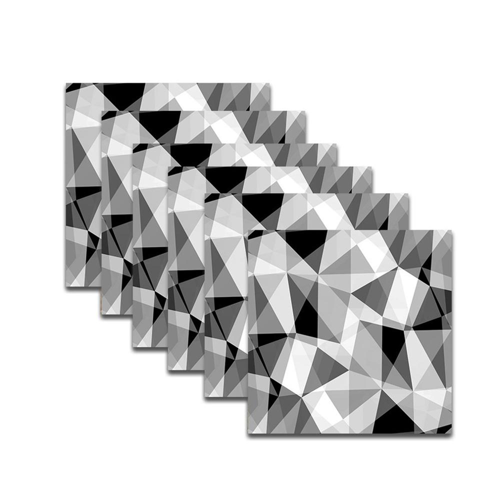 Modern Thick Self Adhesive Floor Stickers Marble Bathroom Ground Wallpapers DIY Bedroom Wall Sticker Decals Room Decor: 02