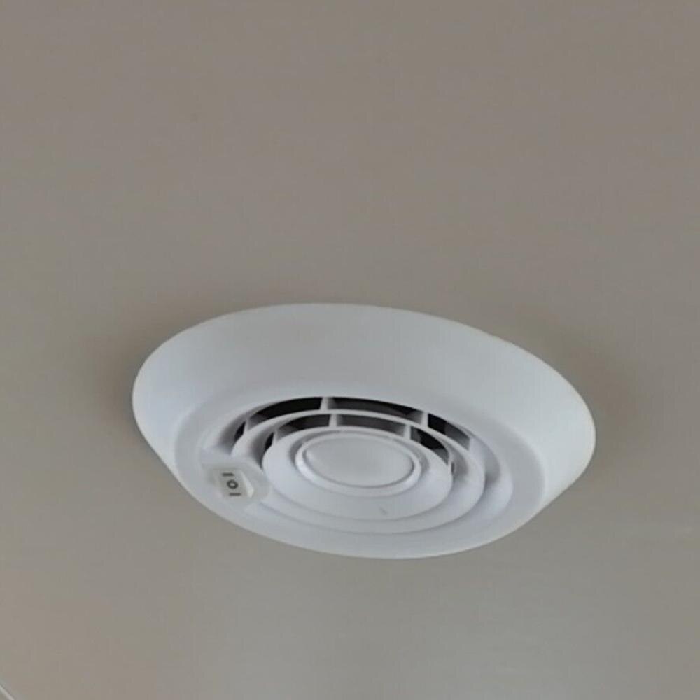 Caravana rv acessórios 12v rv telhado cogumelo cabeça silencioso ventilador 12v volt branco rv telhado ventilador de ventilação de ar camper viagem reboque 5.0