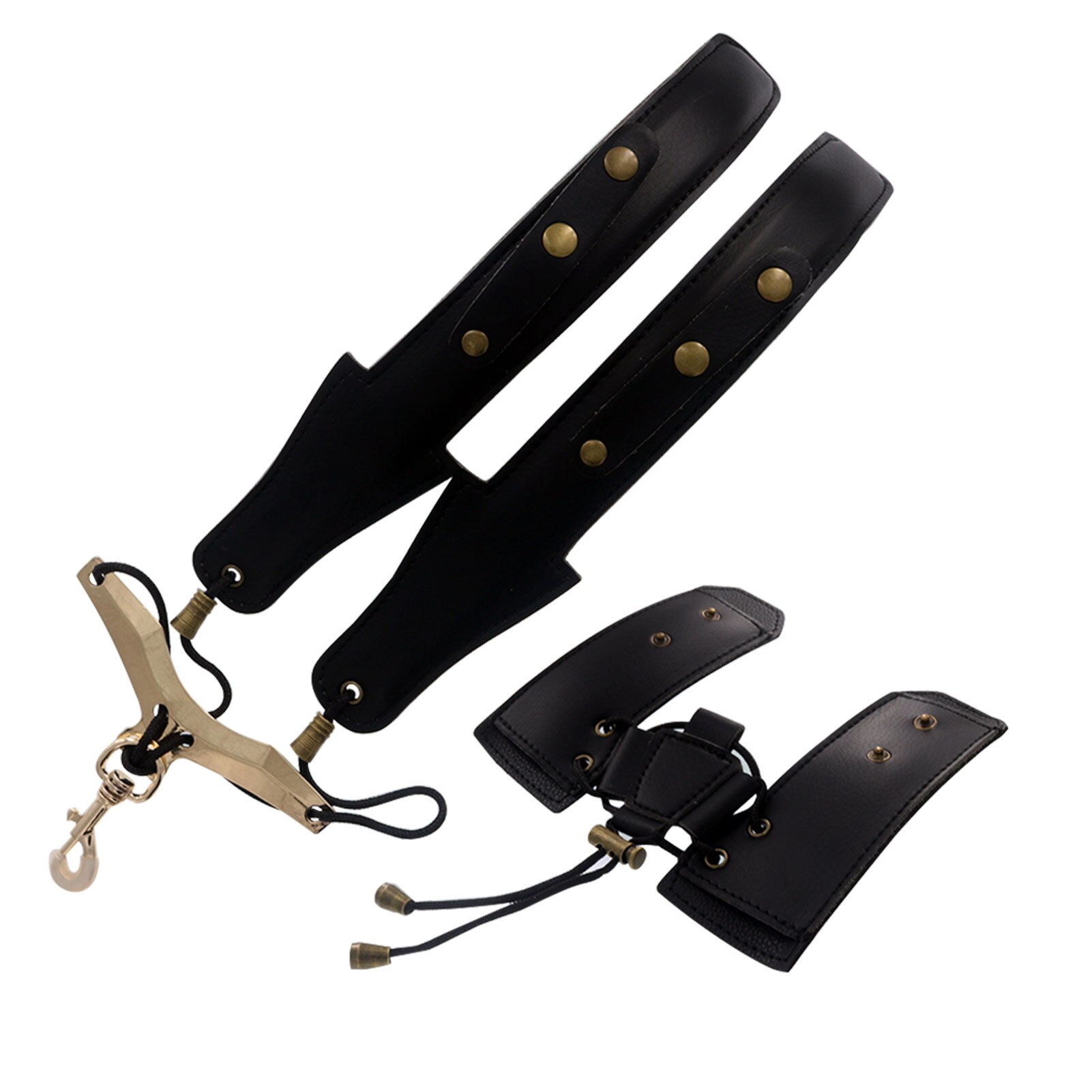 Riem Zachte Professionele Voor Tenor Bariton Sopraan Harnas Klarinet Schouder Accessoires Pu Lederen Saxofoon Draagriem Muziek