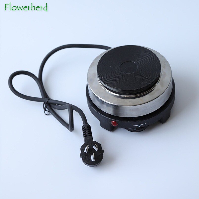 Mini fornalha de aquecimento elétrico, forno de aquecimento perfumado diy, fornecimento de velas especiais para fabricação de cera