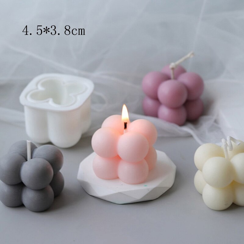 Silicone Molds Candle Beehive Mold For Homemade Beeswax Candle Soap Crayon Wax Melt Hives Candle Making Supplie: C