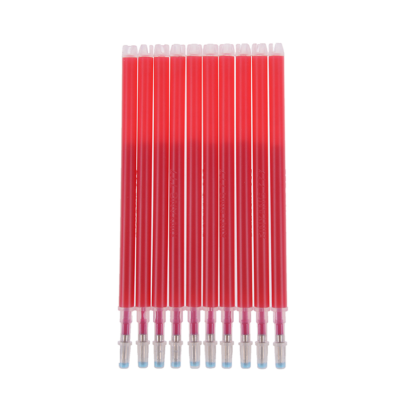 10PCS High Temperature Disappearing Pen DIY Sewing For Cloth And Leather Plastic Ironing Heat Fades Disappearing Refill