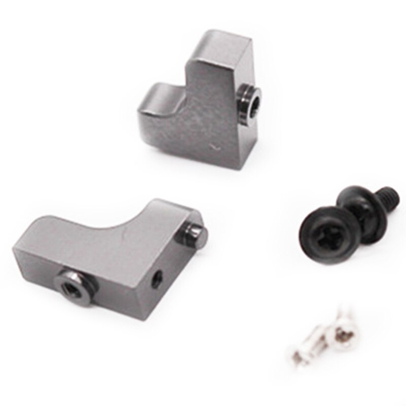 Wltoys a959b, piezas de Servo wltoys, asiento Servo 1/18, piezas de coche Rc, piezas de Metal para Wltoy A949 A959-B A969-B, piezas de coche rc: Grey
