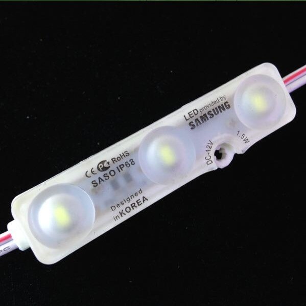 5730 ledet modul lys 12v vanntett  ip68 ledet skilt butikk banner samsung chip ledet julestreng lys reklame stripe lampe