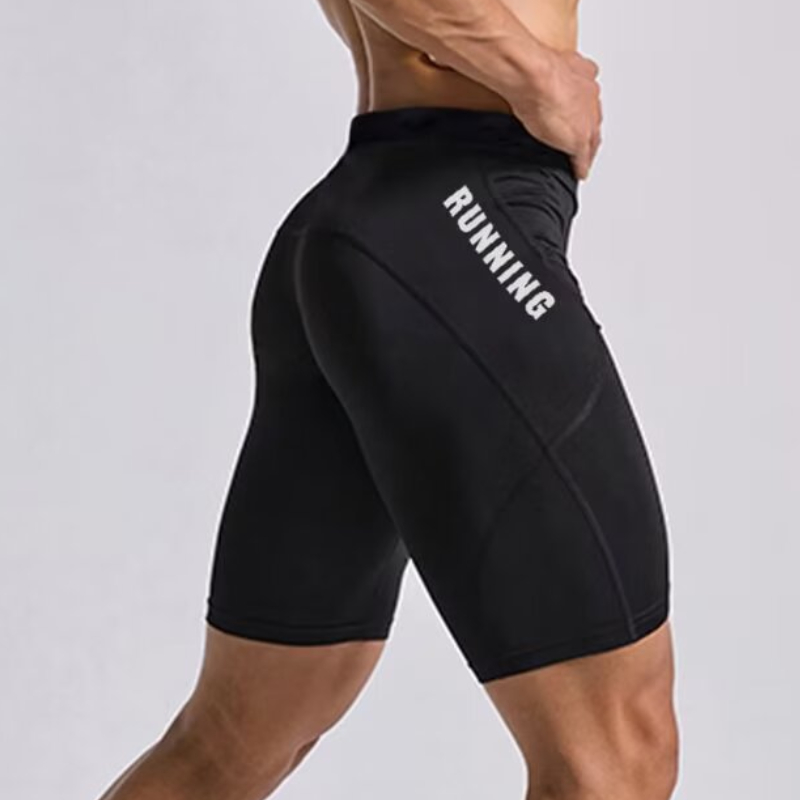 Herr bodybuilding shorts sommar herr crossfit shorts kompression löparshorts gym shorts elastiska kompressionsleggings