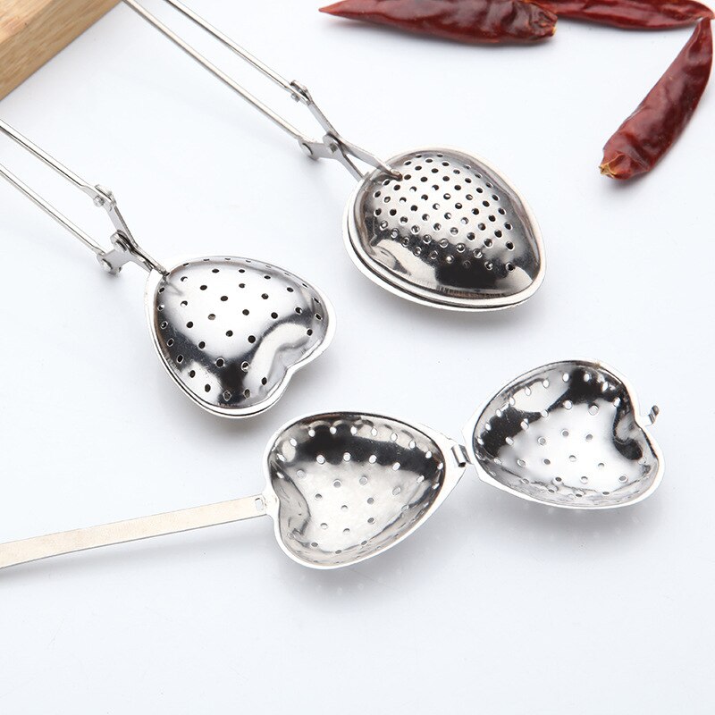 Stainless Steel Tea Filter Hand Multifunctional Tea Strainers Tea Infusers Durable Tea Leaf Spice Filter Teaware