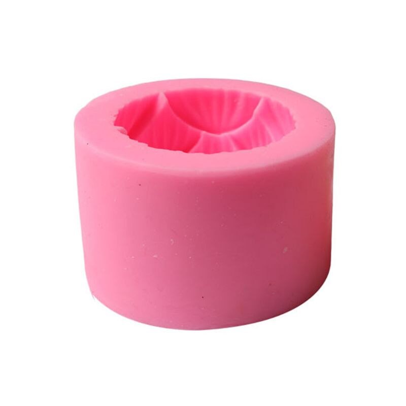 3D Kerst Bal Siliconen Kaars Zeep Mold Maken Diy Fondant Cake Decorating: Lotus