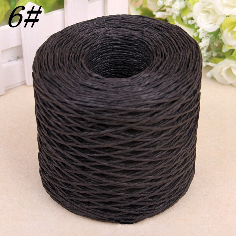 200 Yards Raffia Straw Rope Hat Yarn Paper Raffia Crochet Straw Yarn 2mm Organic TJM9110: Pattern 6