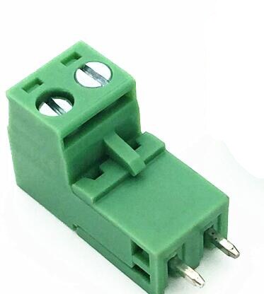 2Pin 5.08mm Terminal Block Connector staight needle / bent pin 90 Degree: staight needle 5set