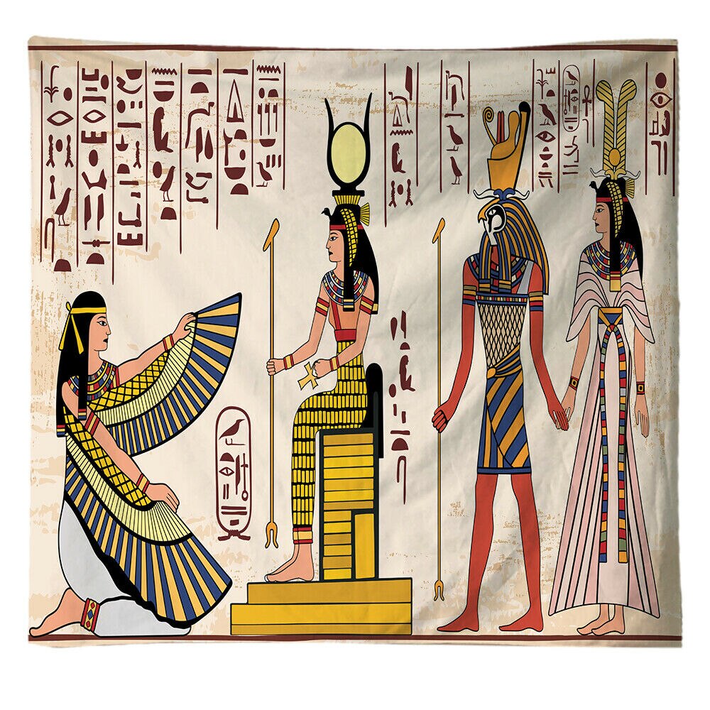 Ancient Egyptian Egypt Tapestry Wall Hanging Home Dorm Decor Bedspread Throw Art: 6
