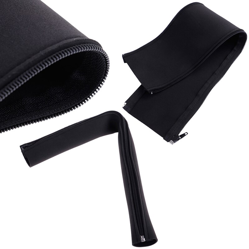 Organizzatore della copertura di Hider del filo dell&#39;involucro della chiusura lampo della manica di gestione del cavo del Neoprene di 1Pc DIY