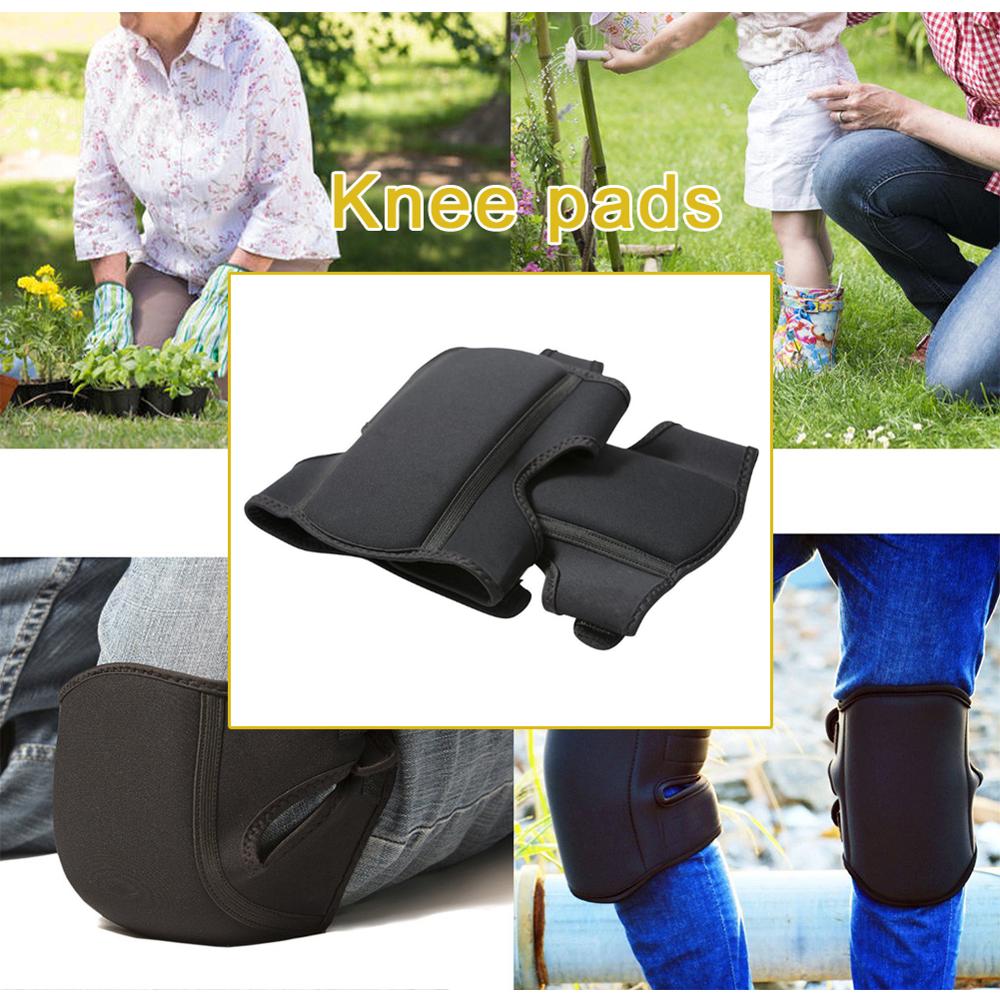 Sports Neoprene Knee Pads for Construction Flooring Gardening Protective Anti-Slip Knee Sleeve Guards fit Athletic Dance Use
