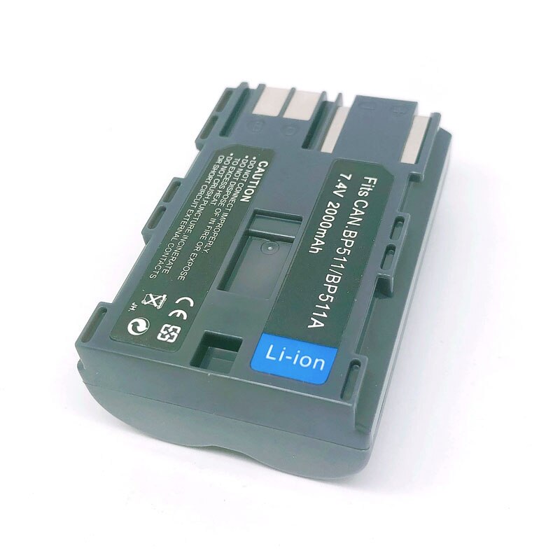 BP-511A BP-511 Bp 511 511A 512 BP511 BP511A BP-512 Batterij Voor Canon Eos 300D 50D 40D 30D 20D 5D MV300i 10D L10 G6 G5 G3 G2 G1