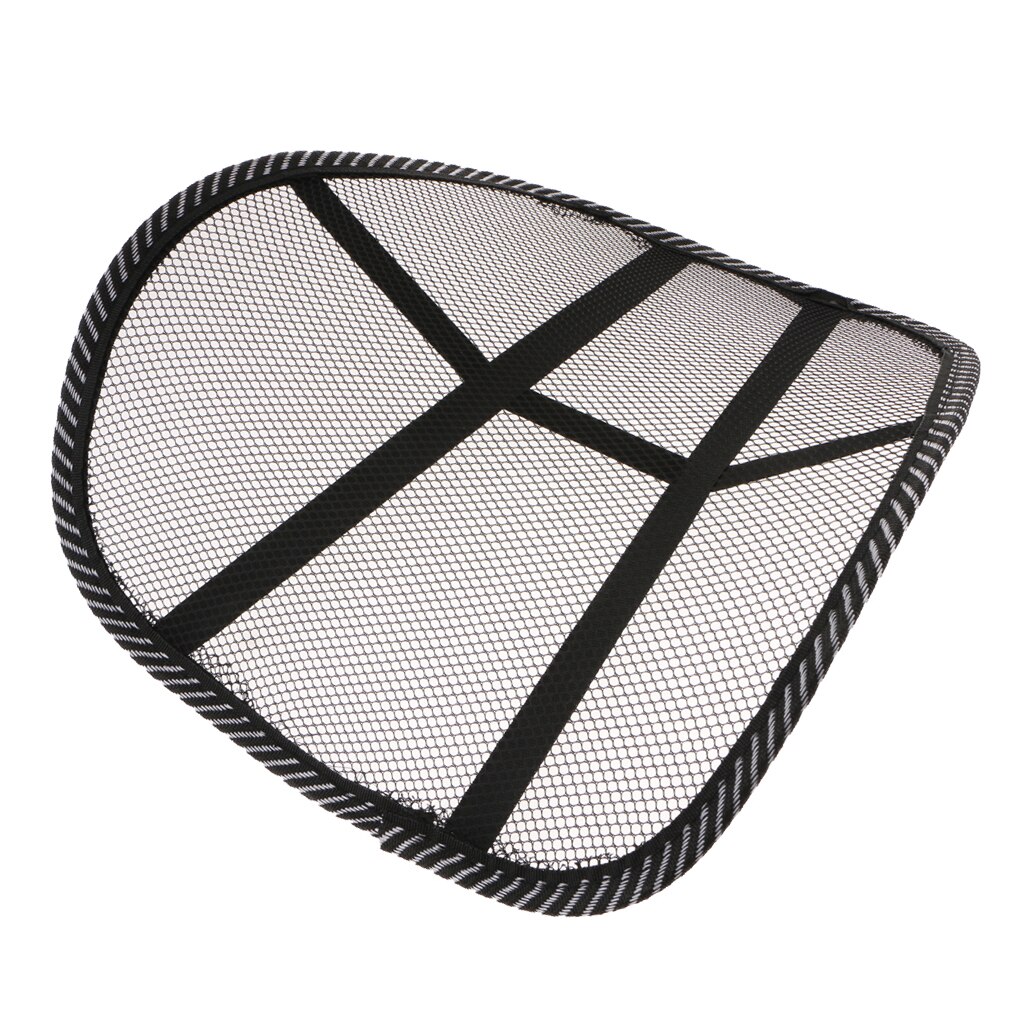 Car Truck Home Office Mesh Backrest Back Lumbar Support Seat Cushion