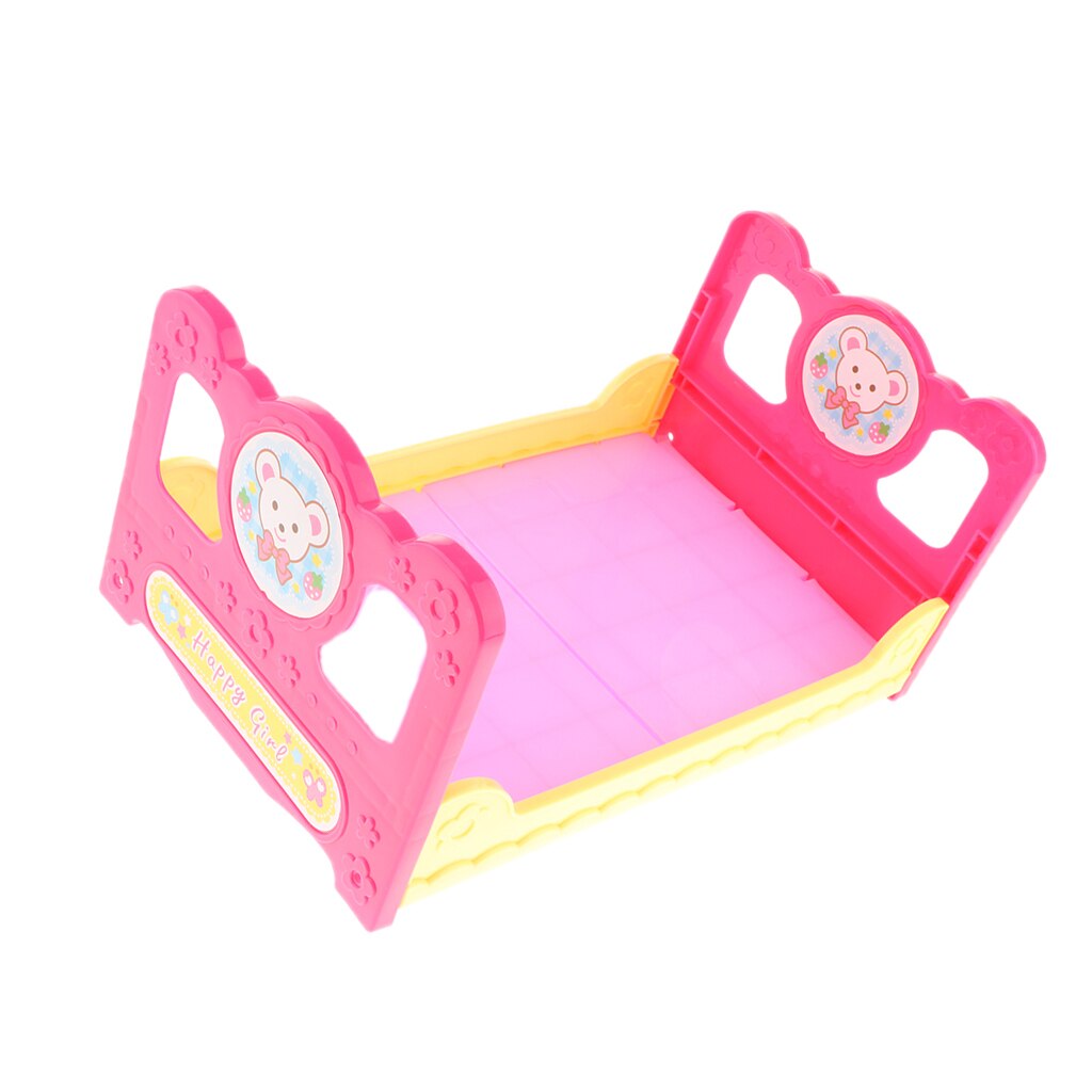 Dollhouse Camera dei bambini Camera Da Letto Del Bambino Letto Mobili Giocattolo per la Bambola