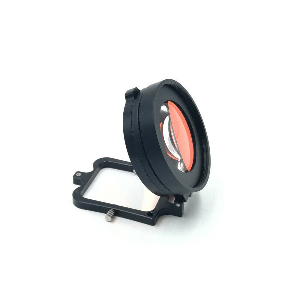 58Mm 16x Close-Up Vergrootglas Macro Rode Lens Filter Voor Gopro Hero 3 + 4 5 6 7 ondoordringbare Case Camera Accessoires