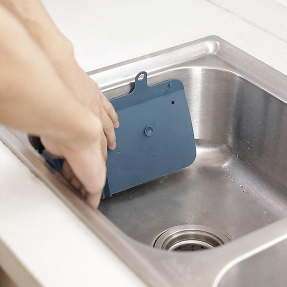 1 Pcs Portable Basin Sink Water Splash Guard Kitchen Bathroom Splashproof Baffle Board Kitchen Washing Tools Supplies
