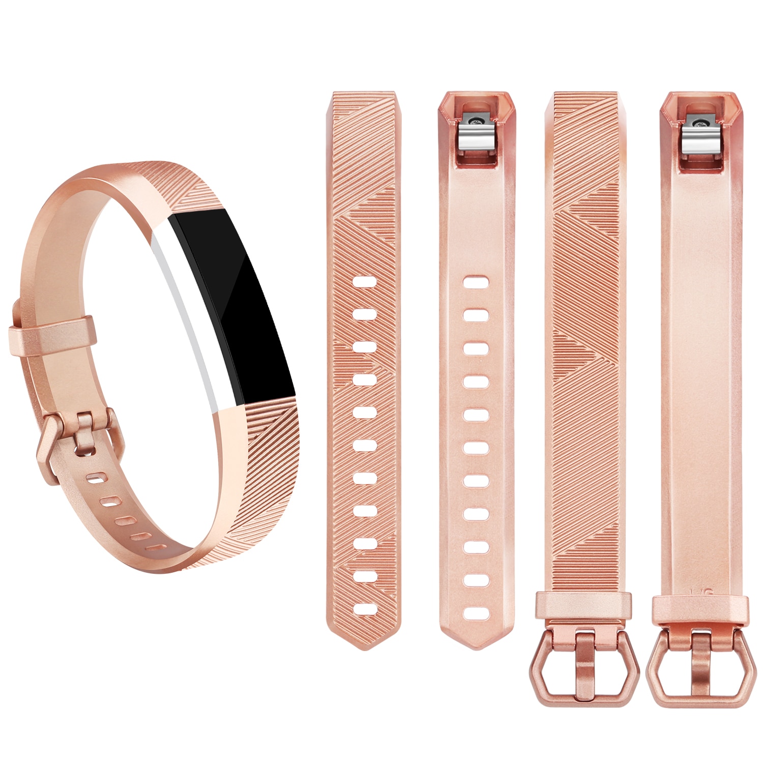 Correa ajustable de silicona suave de para Fitbit Alta HR, pulsera deportiva, Fibit Alta HR