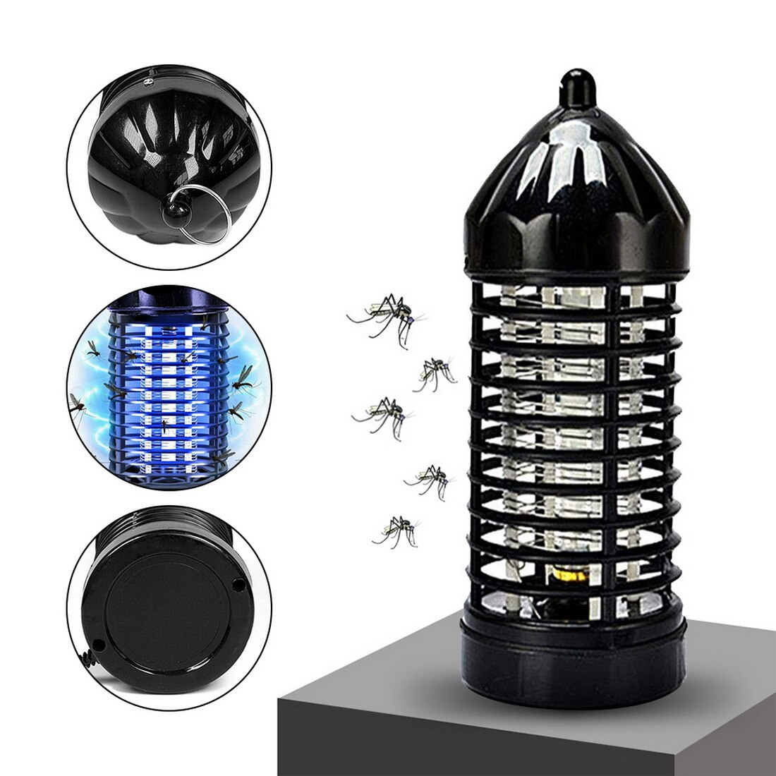 Elektrisk uv mygglampe sikker stum uten stråling uv anti-mygglys egnet til kontor sovesal soverom stue hotell