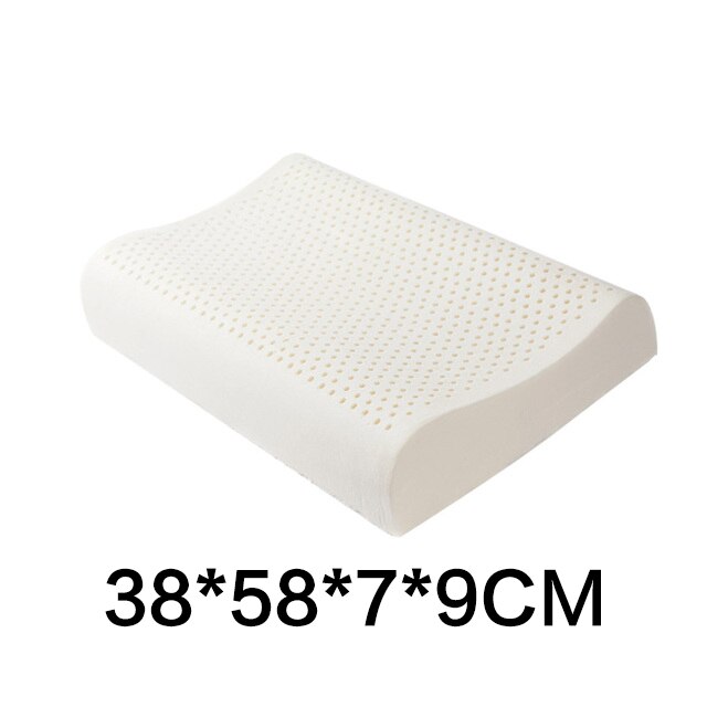 Oreiller de Massage orthopédique en Latex pour dormir, Oreiller à mémoire de forme: Granule Large