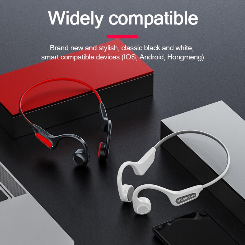 Lenovo X3 Pro Bluetooth 5.3 Bone Conduction Earphones Ear-hook Music Hifi Sports Waterproof Headset with Mic Wireless Headphones
