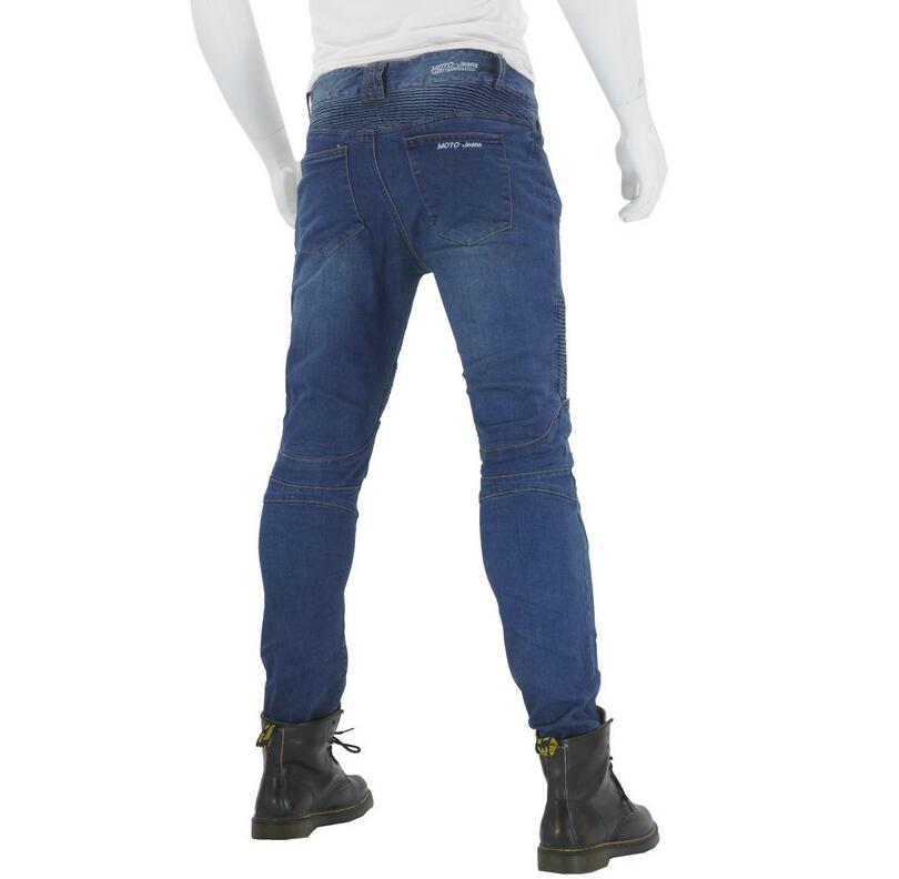 Offroad motorrijbroek oude koe klassieke rechte niet kominie jeans hockeybroek heren 4 pads bescherming